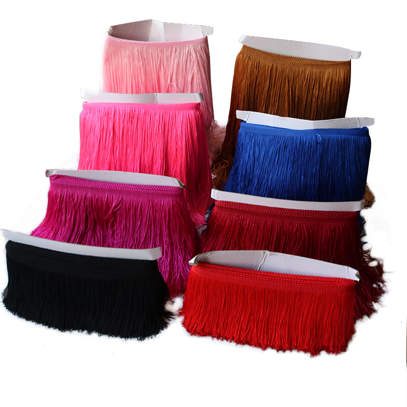Fringe Ribbon Sewing - 9/15/20/30 см длинная бахрома с кисточками,