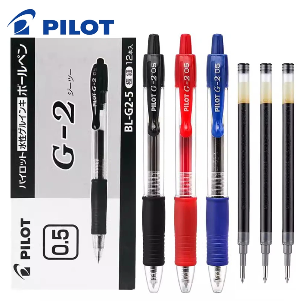Pilot Pen G2 - Набор из 6 японских гелевых ручек