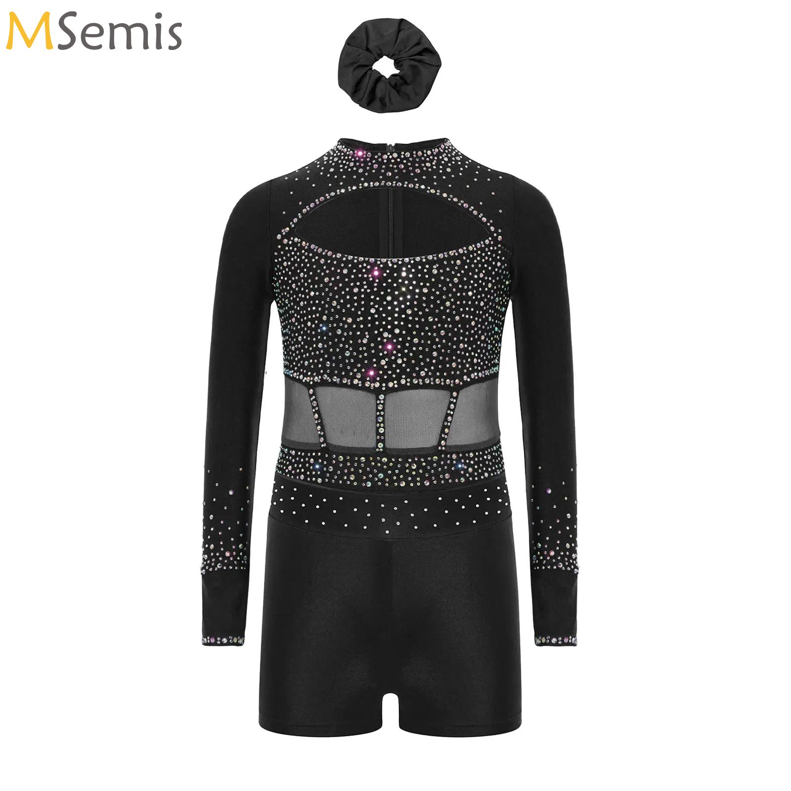Rhinestone Banding Trim - Боди для балета и танцев с
