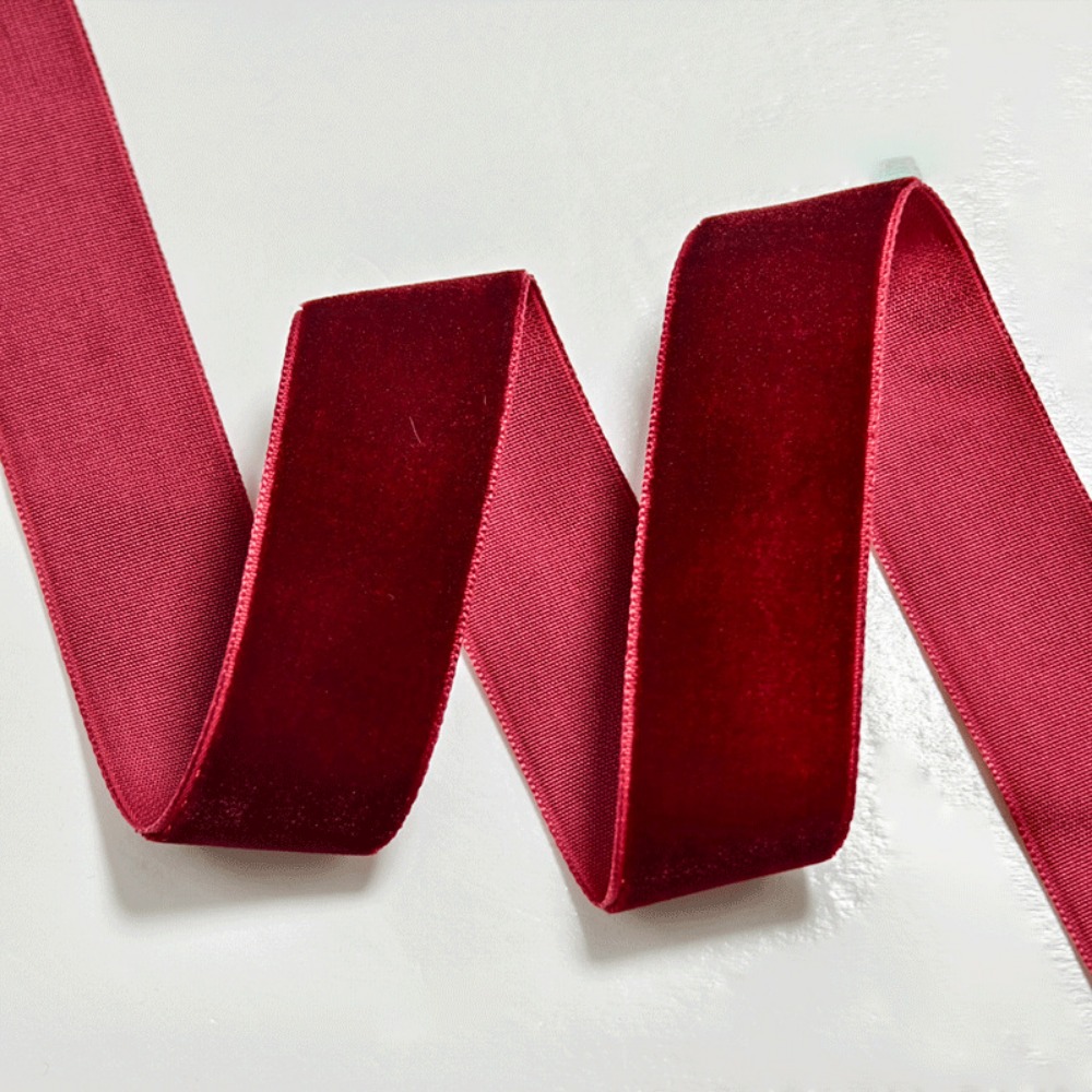 Velvet Ribbon Roll - 5 ярдов/рулон бархатной ленты DIY 6/10/15/20/25/40