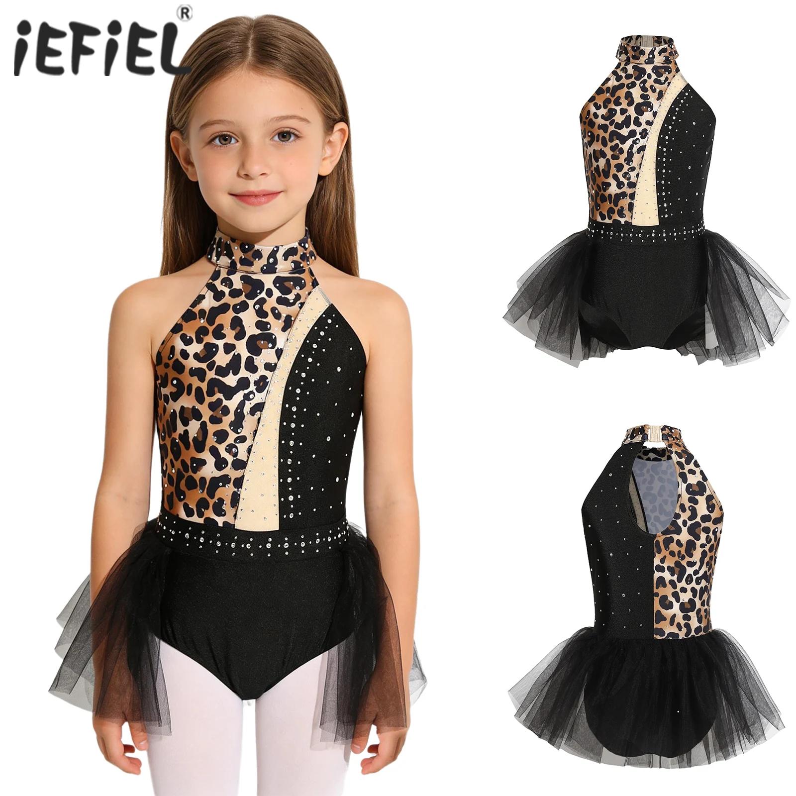 Rhinestone Banding Trim - Детский гимнастический купальник для девочек с