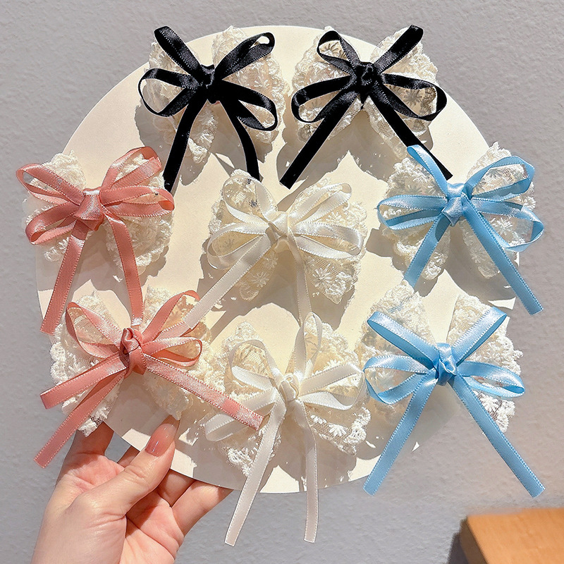 2 шт., элегантные заколки для  – обзор и цена Lace Ribbon Trim