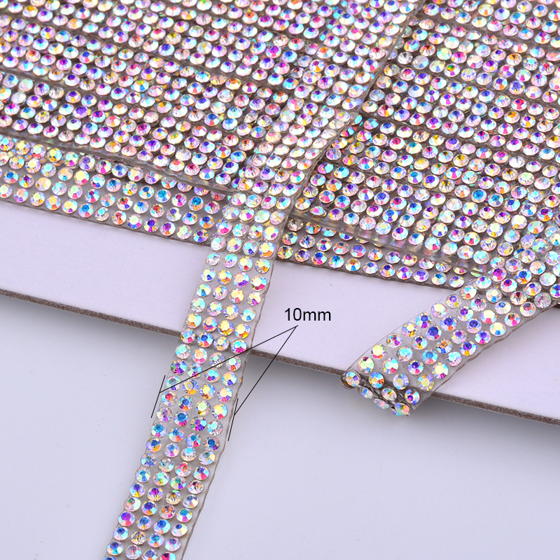 JUNAO 5 ярдов, кристалл AB Стр – обзор и цена Crystal Mesh Fabric