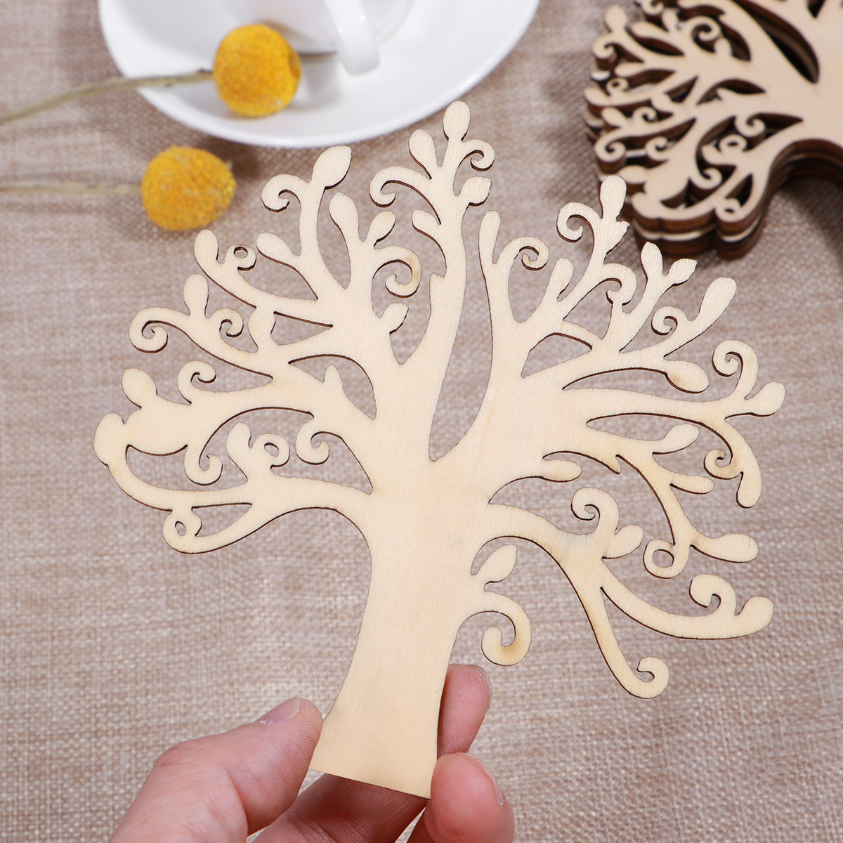 10 шт. неокрашенных деревянных – обзор и цена Christmas Craft Embellishment