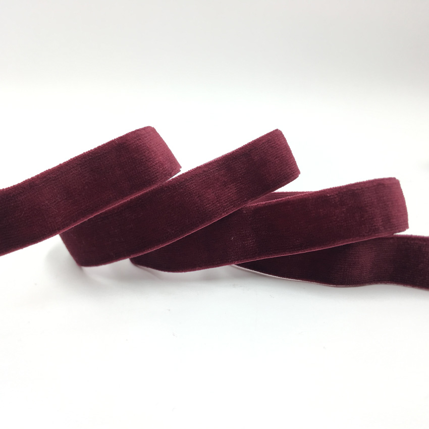 15 мм 5 ярдов бархатная резинк – обзор и цена Velvet Ribbon Roll