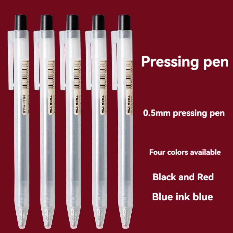 0,5 мм гелевая ручка, синяя/че – обзор и цена Muji Stationery Gel Pen