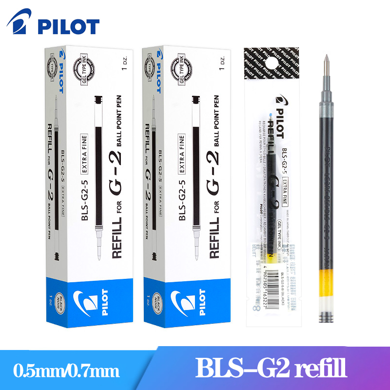 12 шт., запасные стержни для г – обзор и цена Pilot Pen G2