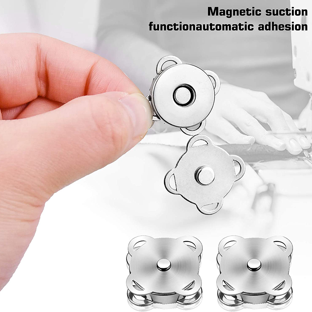 20 комплектов магнитных застеж – обзор и цена Iron On Stud Set