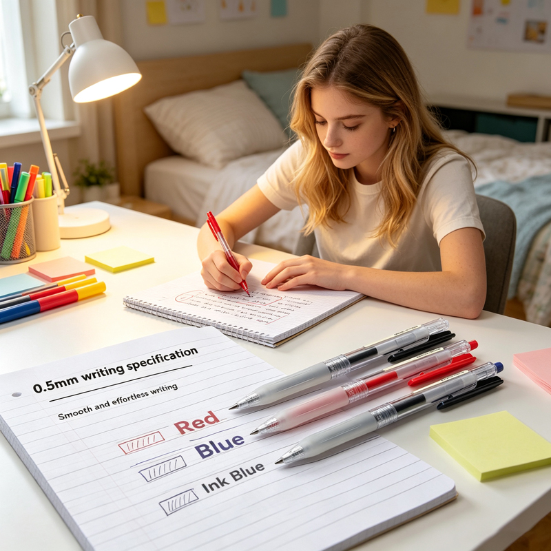 Гелевые ручки MUJI с выдвижным – обзор и цена Muji Stationery Gel Pen