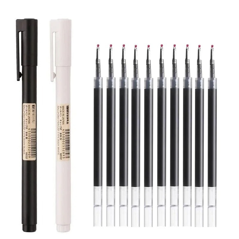 Гелевые ручки с черными стержн – обзор и цена Muji Stationery Gel Pen