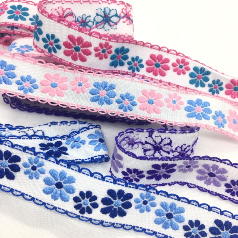 2 ярда жаккардовая Цветочная л – обзор и цена Velvet Ribbon Roll