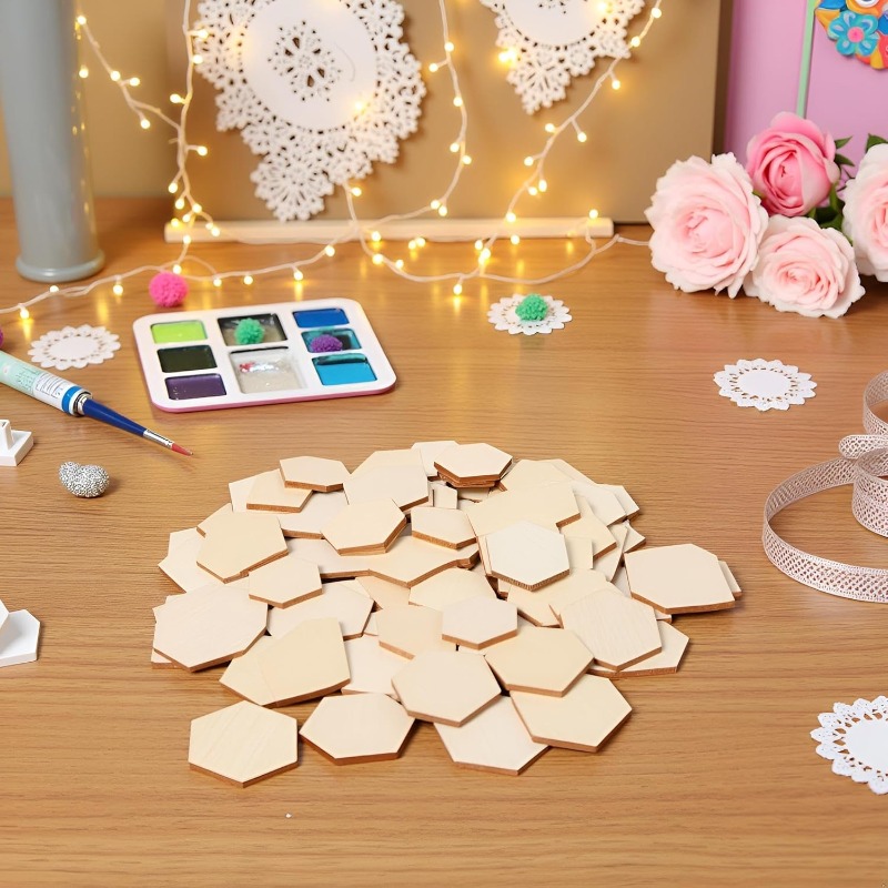 50 шт. 4 см необработанные дер – обзор и цена Craft Embellishments