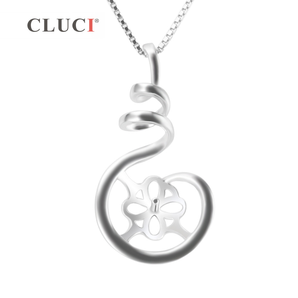 CLUCI 925 пробы серебряная под – обзор и цена Pearl Trim Chain