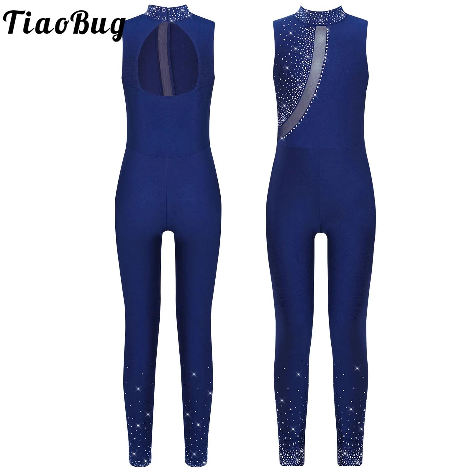 Детский купальник без рукавов  – обзор и цена Rhinestone Banding Trim