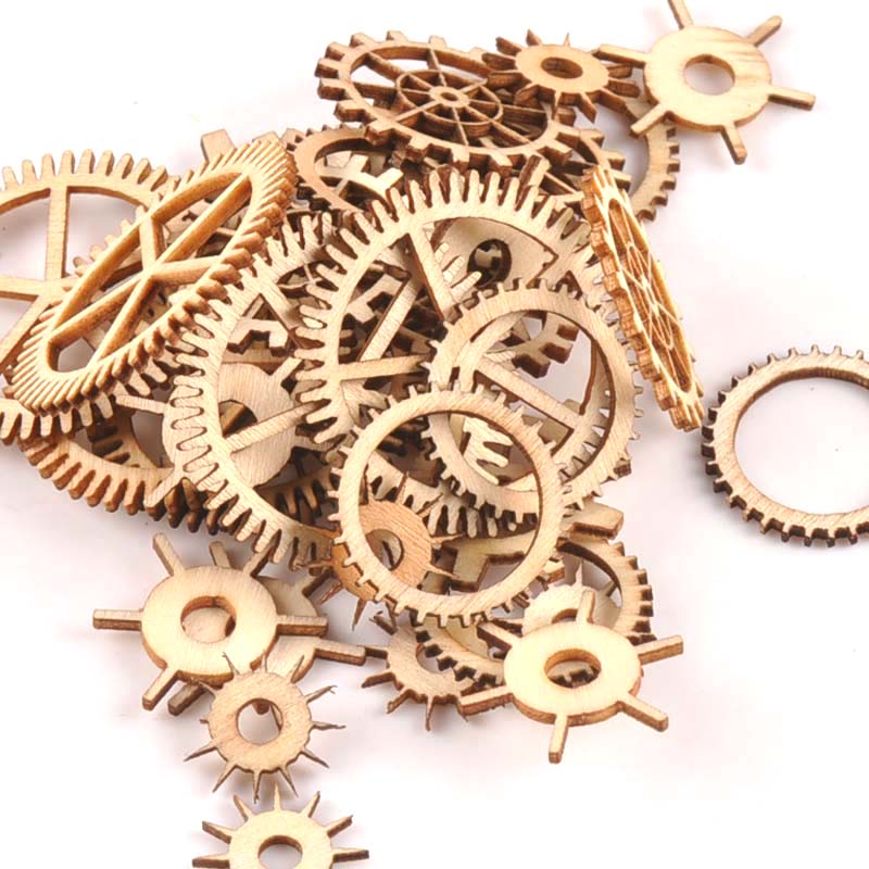 Деревянные Шестерни для скрапб – обзор и цена Craft Embellishments