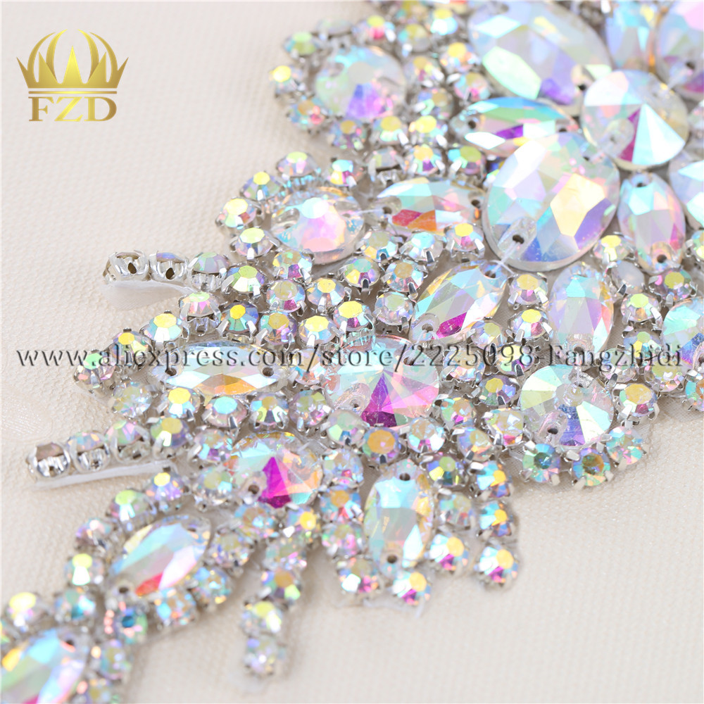 FZD цельный AB горный хрусталь – обзор и цена Hotfix Rhinestone Sheet