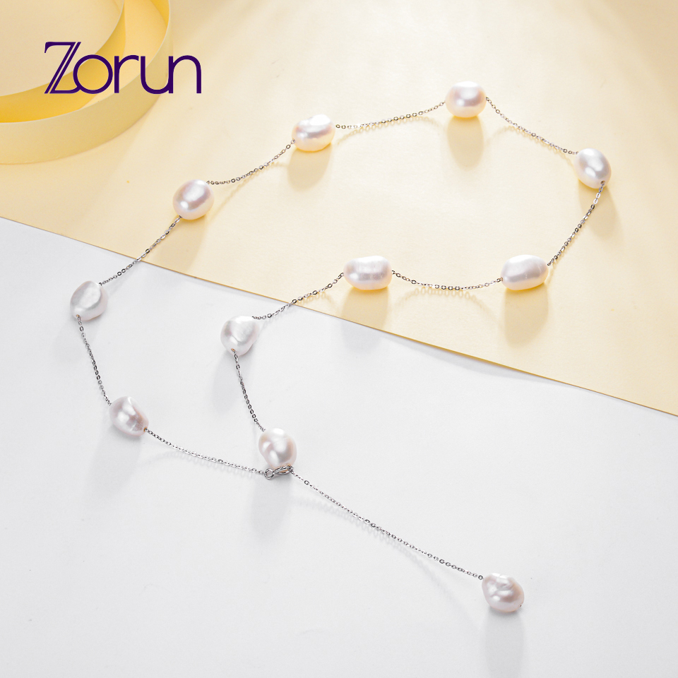 Zorun настоящее серебро S925 н – обзор и цена Pearl Trim Chain