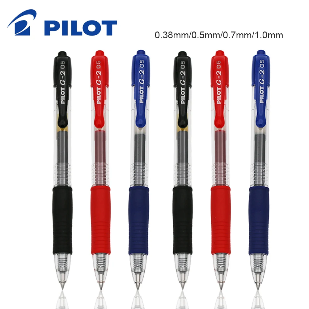 Набор из 3 японских гелевых ру – обзор и цена Pilot Pen G2