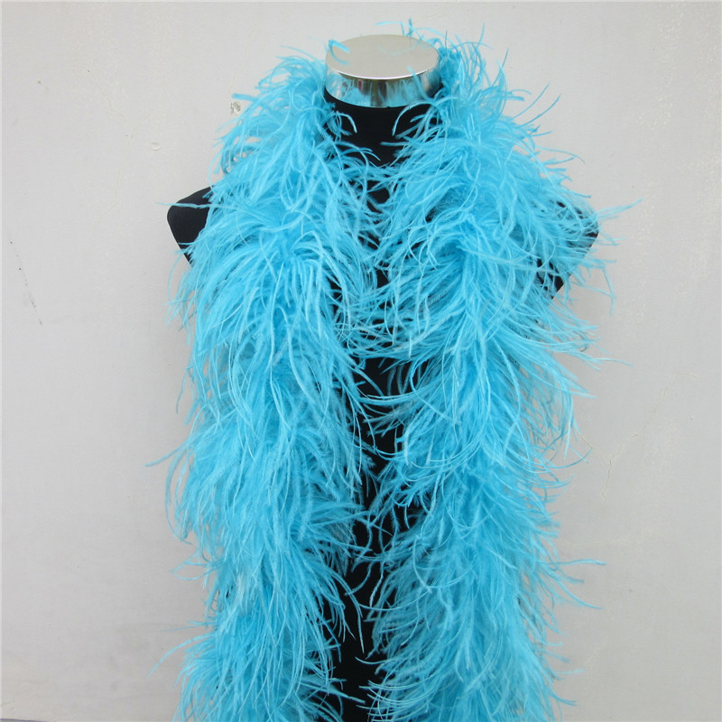 2 метра, 6-слойные белые натур – обзор и цена Feather Trim Marabou