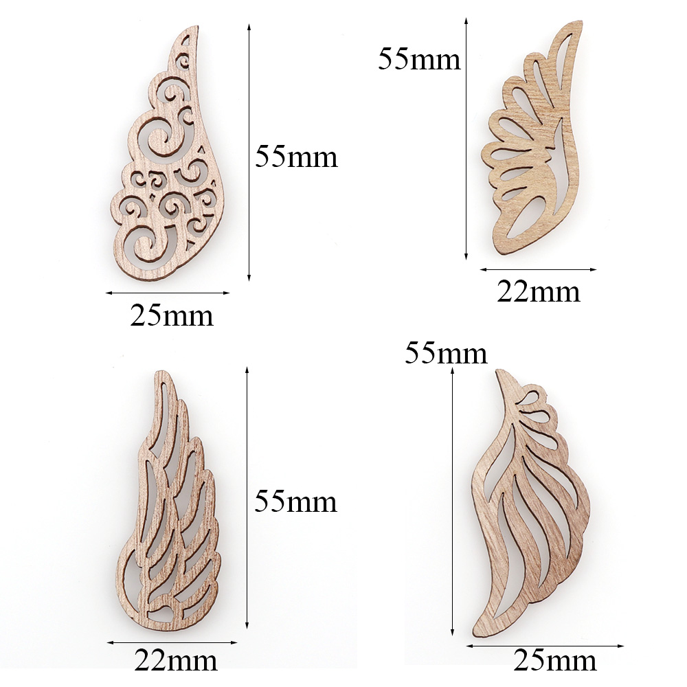 40 шт./пакет, 4 стиля, «ангель – обзор и цена Craft Embellishments
