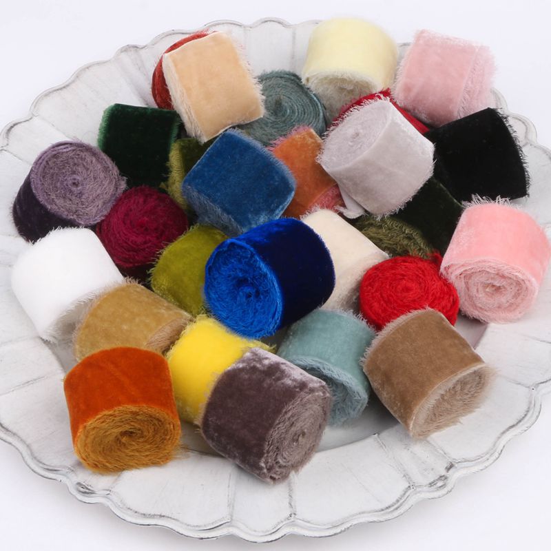 1 м/рулон, флокированная вручн – обзор и цена Velvet Ribbon Roll