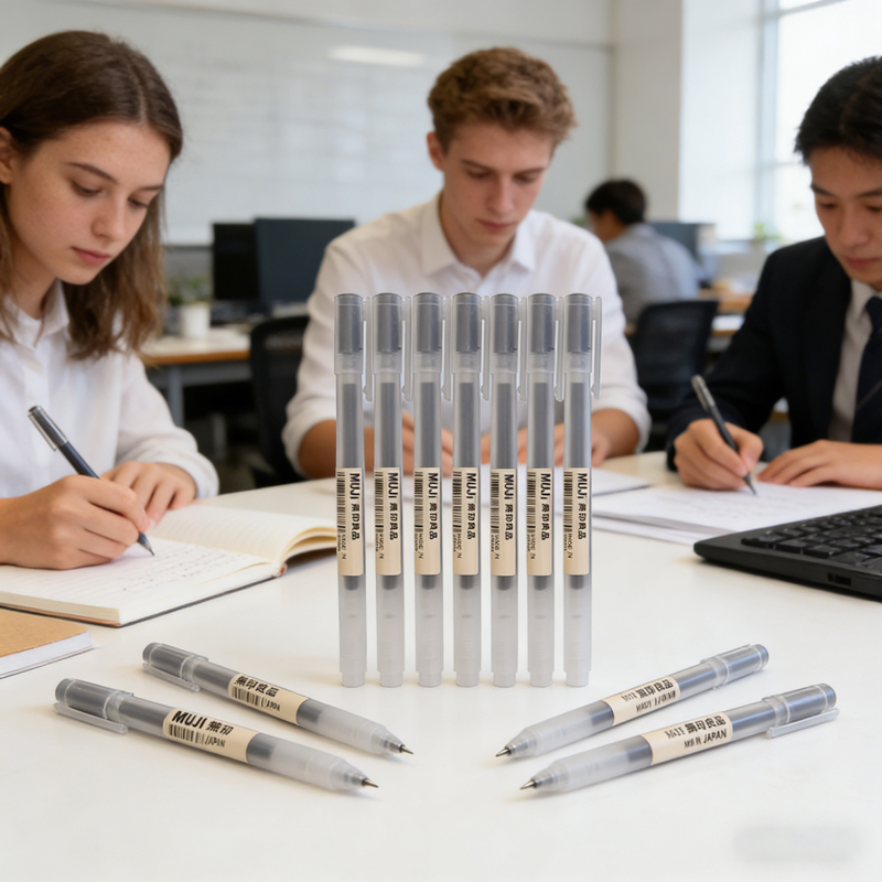 Набор гелевых ручек в стиле MU – обзор и цена Muji Stationery Gel Pen