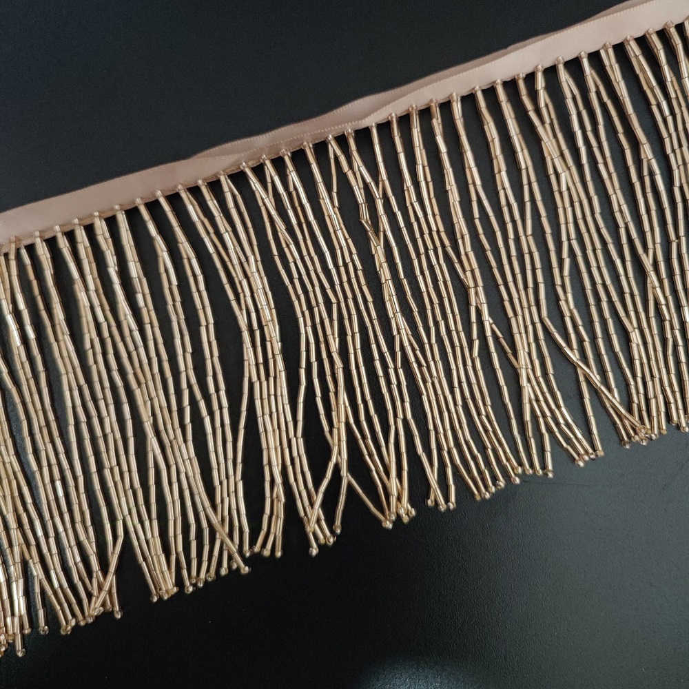 10 см широкие бусины с бахромо – обзор и цена Beaded Trim Fringe
